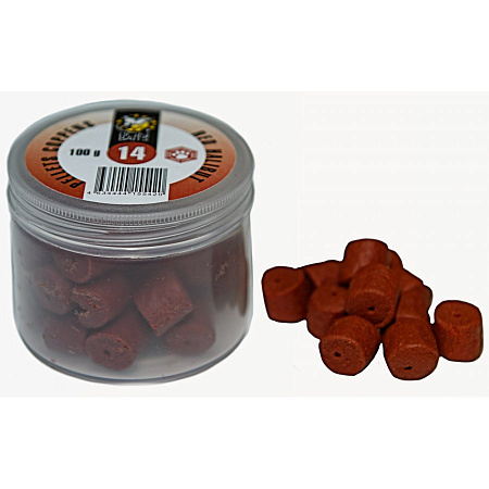 PELLETS COPPENS RED HALIBUT бойлы 14 мм банка 100г