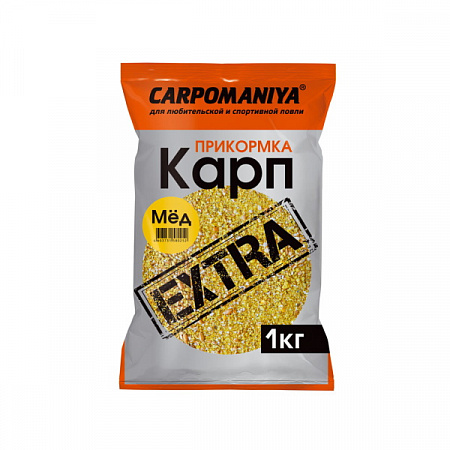 Прикормка "Карпомания" Карп EXTRA  1 кг./ Мёд