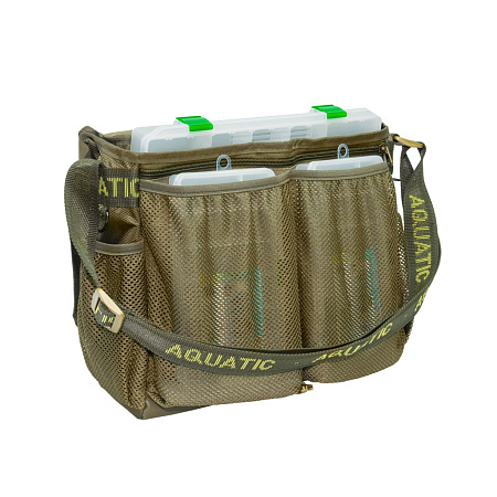 Сумка Aquatic СК-15 с 3 коробками FisherBox