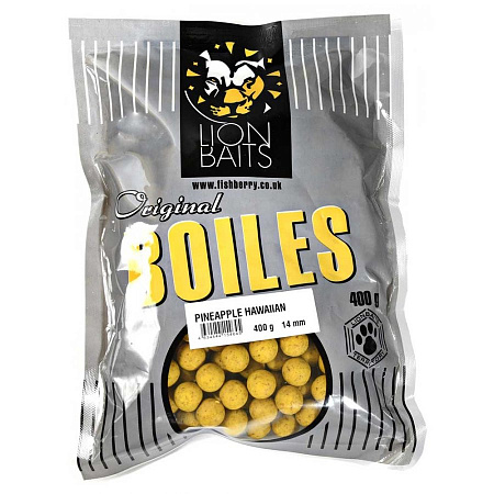LION BAITS бойлы PENEAPPLE HAWAIIAN (ананас ) 14мм  400 гр
