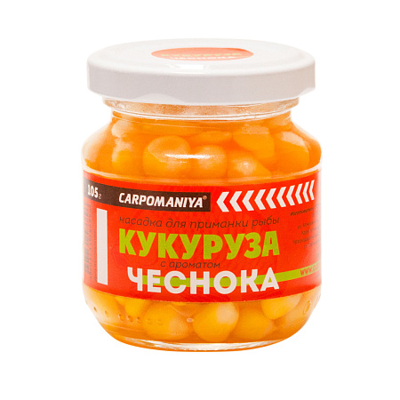 Кукуруза "Карпомания" 105г в банке/ чеснок