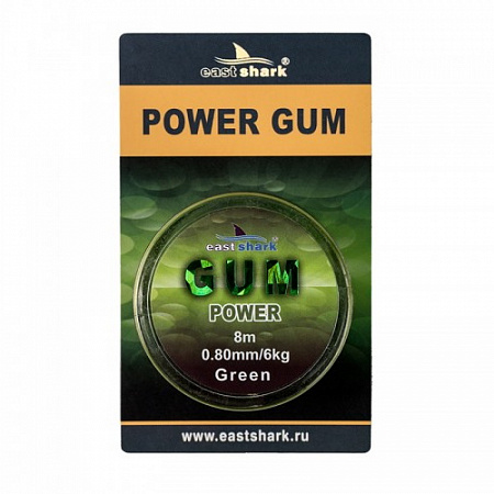 POWER GUM Shark green 0.8 mm (8m)