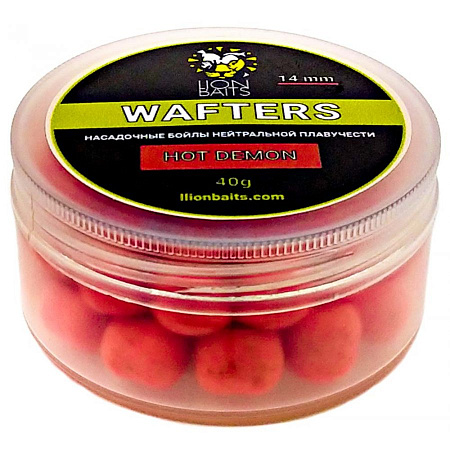 LION BAITS бойл нейтральной плавучести WAFTERS HOT DEMON 14мм 