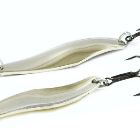 Блесна Колебалка Питер "Прохоровка" 15г (латунь/никель)бел