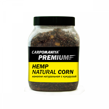 PREMIUM конопля "Карпомания" нат. 940г/кукуруза (банка)