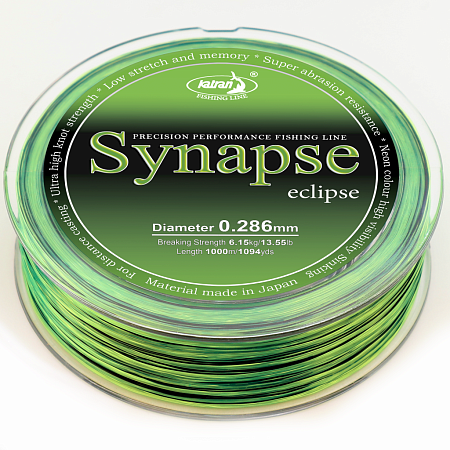 Леска карповая Katran "Synapse eclipse" 1000м 0,286мм
