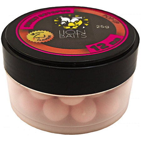 LION BAITS бойлы 12 мм плавающие Sweet Octopus банка 25г