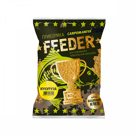 Прикормка "Карпомания" FEEDER, 750 г./ Кукуруза