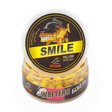 Бойлы MINENKO SMILE Wafters Strawberry (клубника) 12мм 70г