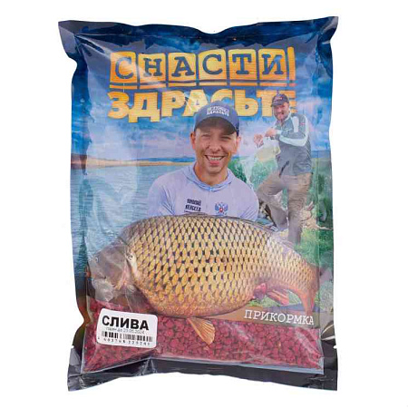 Прикормка "СНАСТИ ЗДРАСЬТЕ" Слива (Карповая) 700 г