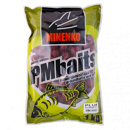 Бойлы пылящие MINENKO Plum (слива) 20мм 1кг