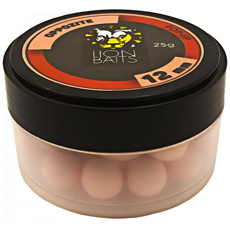 LION BAITS бойлы 12 мм плавающие Oppozite банка 25г