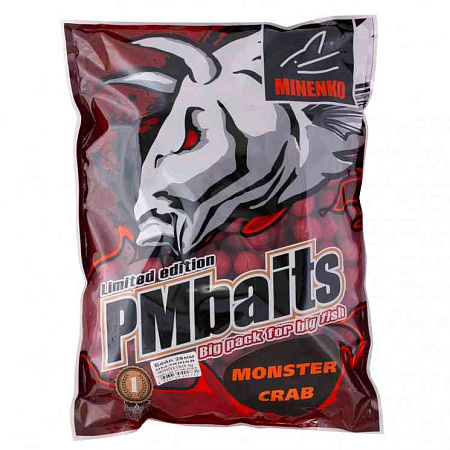Бойлы пылящие MINENKO Monster Crab (краб) 20мм 3кг