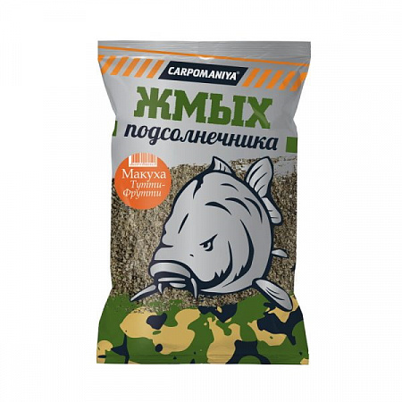 Жмых подсолнечника Карпомания 1 кг / тутти-фрутти