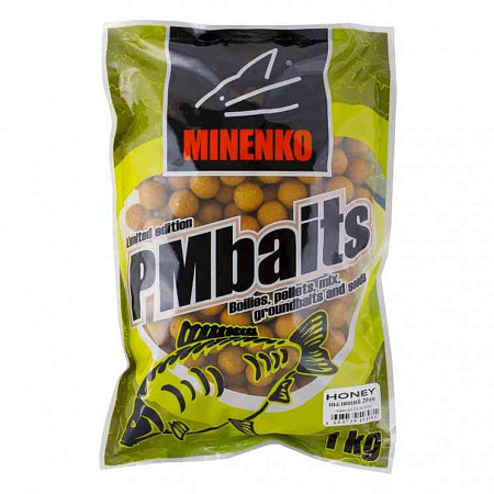 Бойлы пылящие MINENKO Honey (мед) 20мм 1кг