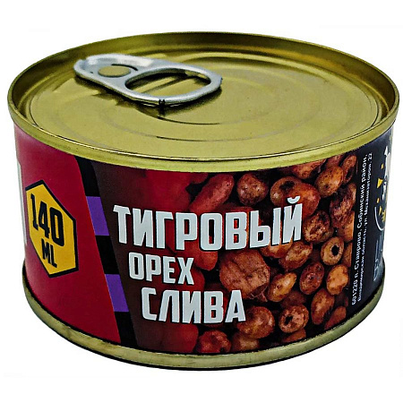 LION BAITS Тигровый орех консервированный (слива) 140 мл