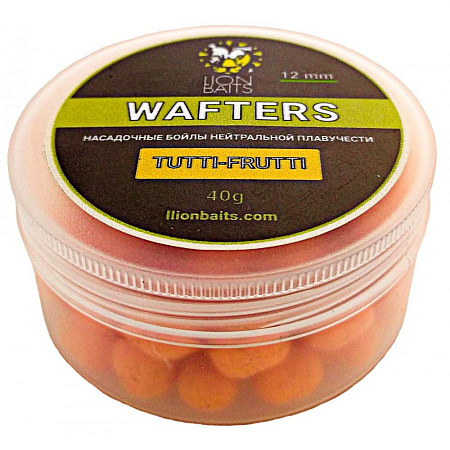 LION BAITS бойл нейтральной плавучести WAFTERS TUTTI-FRUTTI 12мм 
