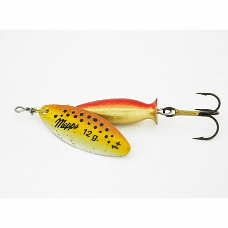Блесна "Mepps" AGLIA LONG HEAVY 1+ OR BROWN