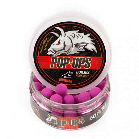 Бойлы плавающие MINENKO (Pop-Up) Squid&Octopus 14мм 55г