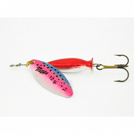 Блесна "Mepps" AGLIA LONG HEAVY 1+ AG RAINBO