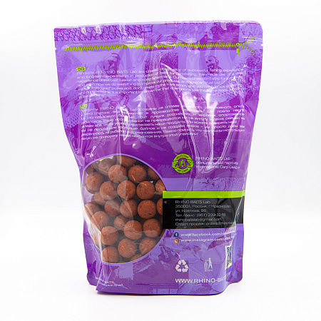 Бойлы RHINO BAITS C-4 цитрус 20 мм 1 кг