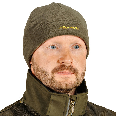 Шапка флисовая Aquatic Ш-01 р-р XL цв. хаки