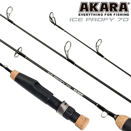 Удочка зимняя Akara Ice Profi 70см