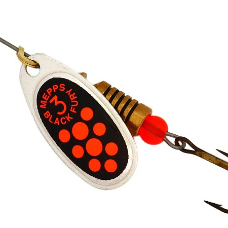 Блесна "Mepps" BLACK FURY ORANGE AG №3
