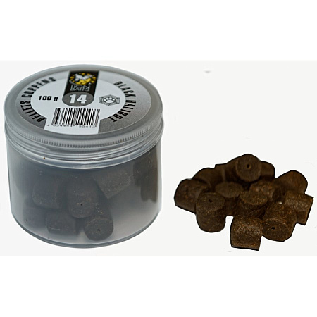 PELLETS COPPENS BLAK HALIBUT бойлы 14 мм банка 100г