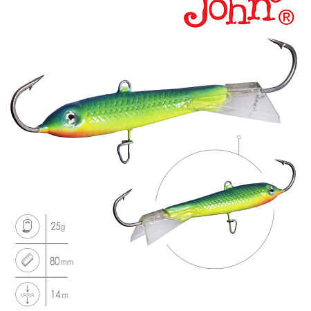 Балансир Lucky John CLASSIC 8 80мм /29
