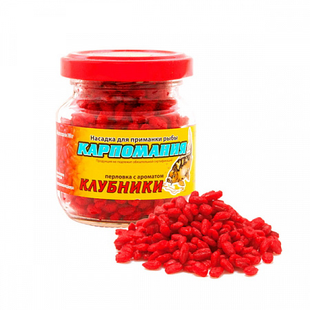 Перловка крас. "Карпомания" бан. 75г./ клубника