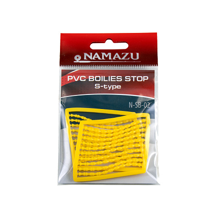 Стопор для бойлов силиконовый Namazu, ГАНТЕЛЬКИ PVC 2шт