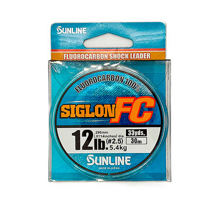 Флюорокарбон SIGLON FC 0.290mm 5.4kg 12Lb 30m