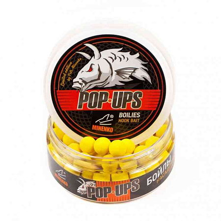 Бойлы плавающие MINENKO (Pop-Up) Honey 12мм 55г