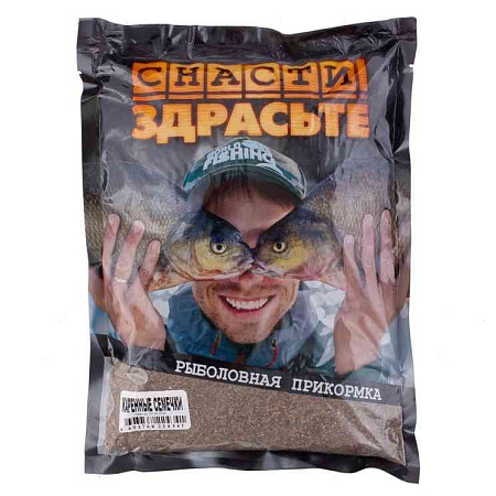 Прикормка "СНАСТИ ЗДРАСЬТЕ" Жареные семечки 800 г