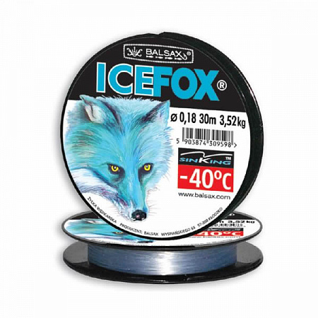 Леска зимняя Balsax Ice Fox 30м d-0,10mm