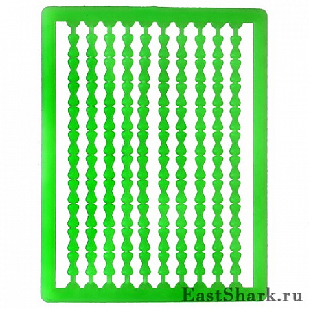 Стопор для бойлов "косточка" зелен./оранж. Shark