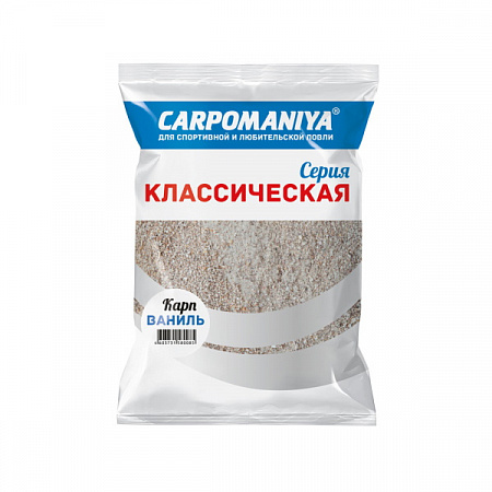 Прикормка "Карпомания" классическая, 750 г./ Карп Ваниль