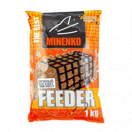 Прикормка MINENKO "FEEDER" Пряный бисквит 1кг