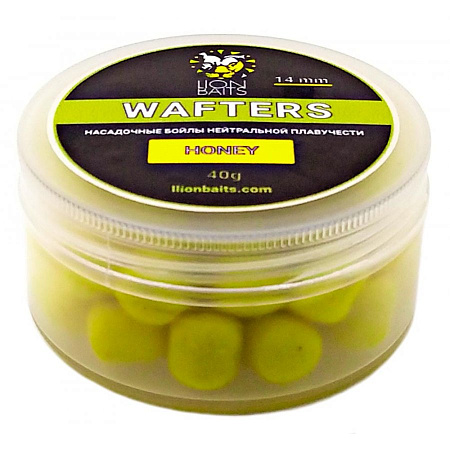 LION BAITS бойл нейтральной плавучести WAFTERS  HONEY 14мм 
