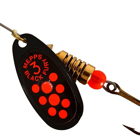 Блесна "Mepps" BLACK FURY ORANGE NR №3