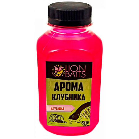 LION BAITS Арома "Клубника" 300 мл.