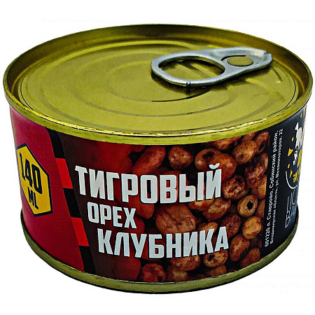 LION BAITS Тигровый орех консервированный (клубника) 140 мл