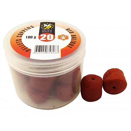 PELLETS COPPENS RED HALIBUT бойлы 20 мм банка 100г