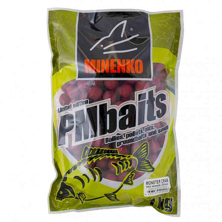 Бойлы пылящие MINENKO Monster Crab (краб) 20мм 1кг