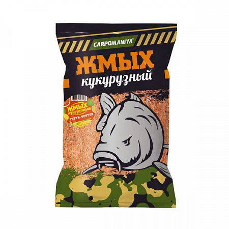 Жмых кукурузный Карпомания 1 кг / тутти-фрутти