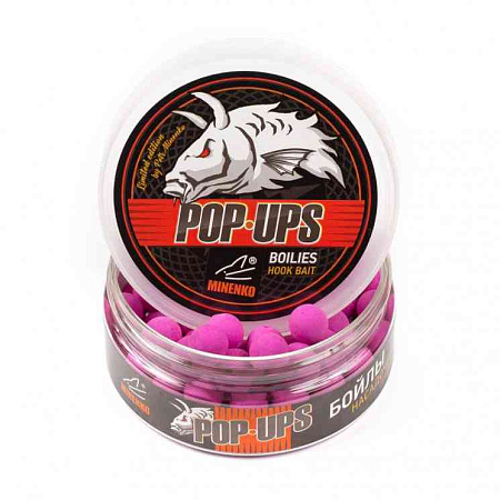 Бойлы плавающие MINENKO (Pop-Up) Squid&Octopus 12мм 55г