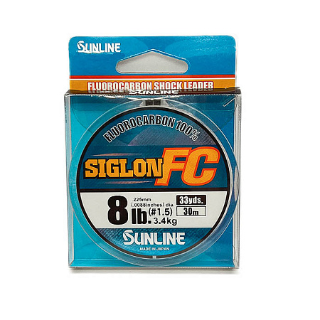 Флюорокарбон SIGLON FC 0.225mm 3.4kg 8Lb 30m