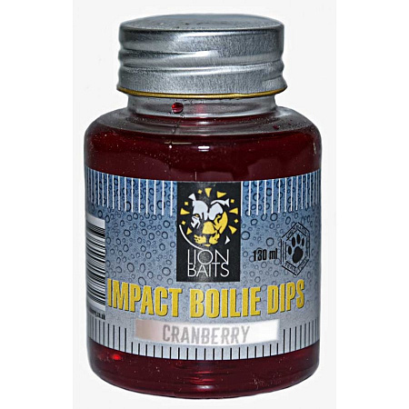 LION BAITS lmpact Boilie Dips (Cranberry) 130 мл