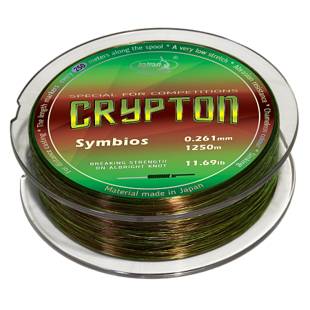Леска карповая Katran "Crypton Symbios" 1250м 0,261мм